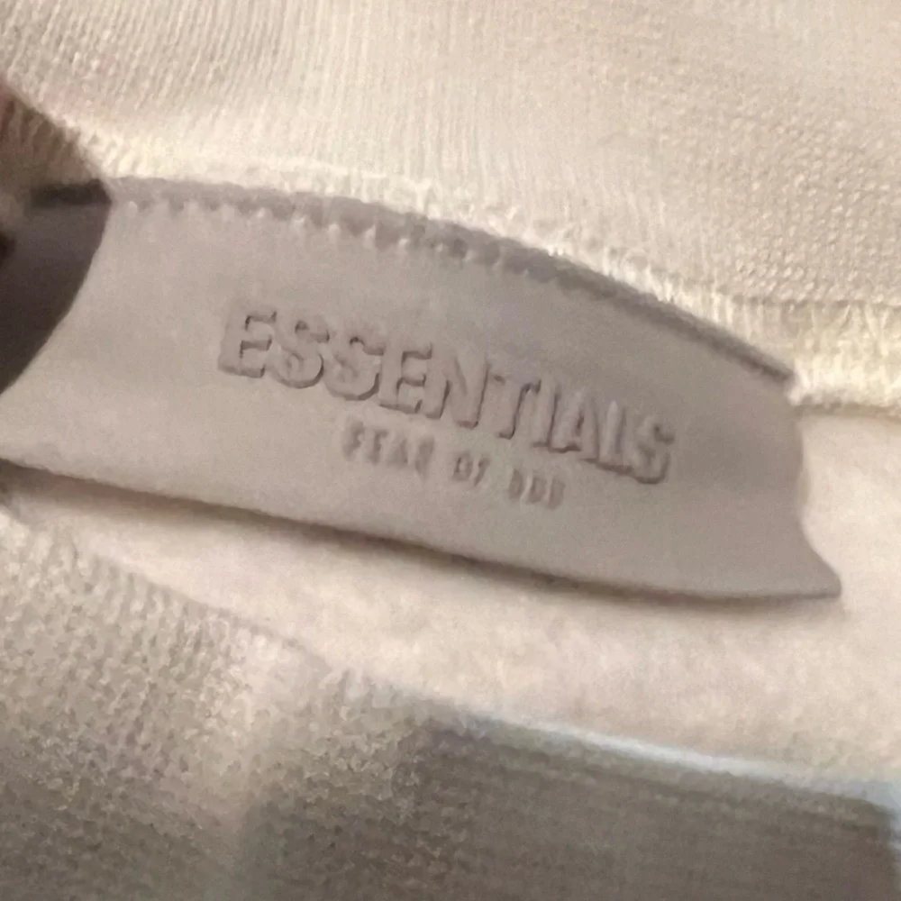 NWT Men’s ESSENTIALS Sweater - Egg Shell/Cream - 2XL - Picture 12 of 12